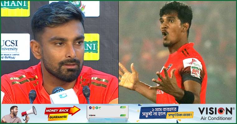 মুশফিককে আগলে রাখছেন লিটন